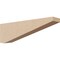 Ekena Millwork 3"W x 18"D x 6"H Thin Concord Rough Cedar Woodgrain TimberThane Corbel, Primed Tan CORUR03X18X06CONRCPR - alternate 1